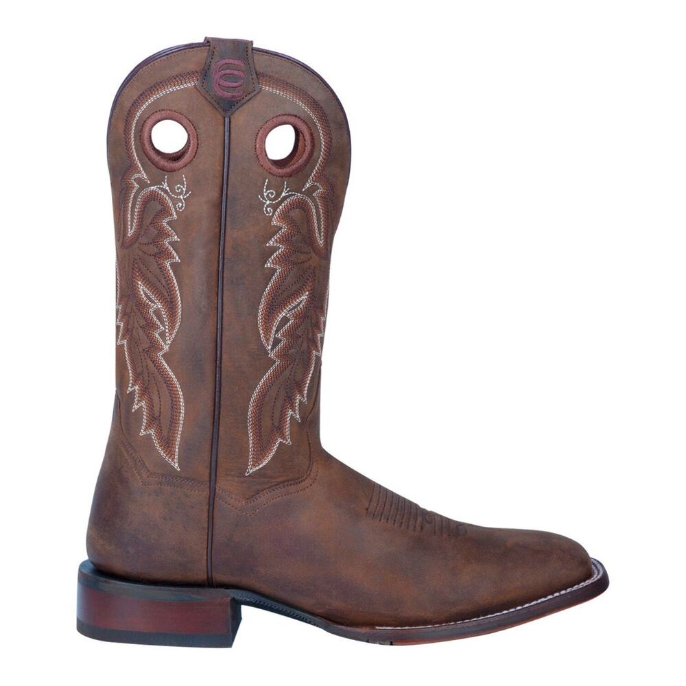 Dan Post Men's Abram Western Performance Boots Broad Square Toe Size 11W NWB - Picture 2 of 16